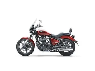 2025 royal enfield super meteor 650 in celestial red