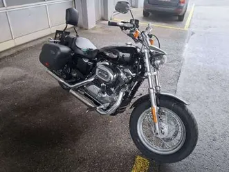 harley-davidson sportster xl / xr sportster 1200 custom schwarz