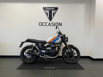 triumph speed twin 900 2025 900 cm3 | moto routière | 2 075 km | blanc | 94270 le kremlin bicetre