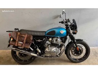 royal enfield 650 interceptor blue ventura abs a2 - garantie 6 mois p&mo