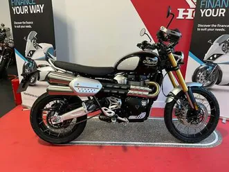 used triumph scrambler 1200 xe icon edition for sale in chester