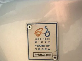 vespa 50s numerada lagoa e carvoeiro