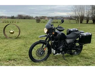 ② moto royal enfield himalayan 411 brutus