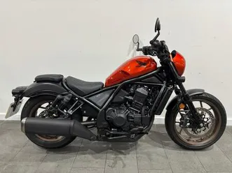 honda cmx1100 rebel special edition dct, 137 mls, warranty 03/27, bronze wheels