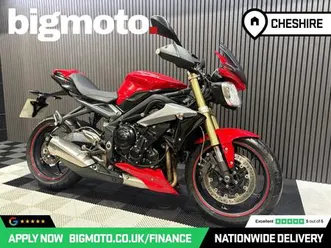 triumph street triple 675 finance specialists apply now low rate finance delivery available 675 cc