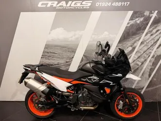 ktm 890 smt 2024 sports touring bike with tech pack at craigs motorcycles
