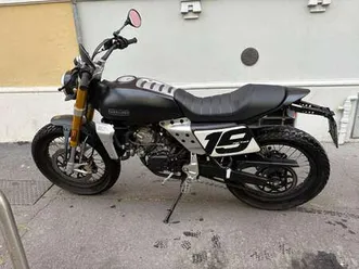 fantic caballero 125 flat track nero