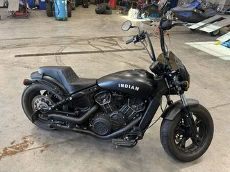 2021 indian motorcycle® scout® bobber sixty abs thunder black smoke