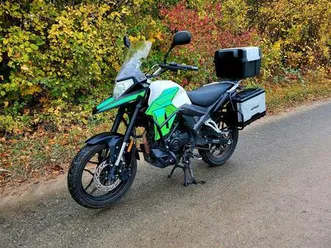 motron x-nord 125 touring reiseenduro kofferset a1 b196