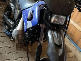 yamaha dt 125x supermoto - rahmen neu gepulvert