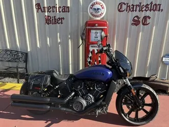 2024 indian motorcycle® scout® rogue sixty abs spirit blue smoke