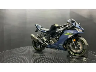 2023 kawasaki ninja® zx™-6r metallic matte twilight blue/metallic diablo black