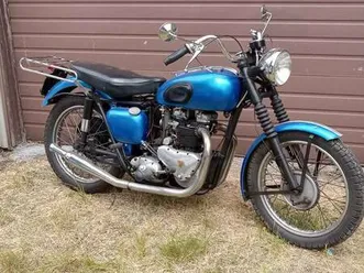 1956 triumph 6t motorcycle