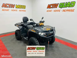 ◊can-am outlander max dps 1000r t abs 2025 2.046 km - 81 h◊ - activquad - envoi / reprise / facilité de paiement