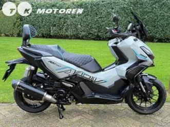 ⭐️ unieke custom honda adv 350 nardo tk edition a2 ! x-adv — motoren | honda — marktplaats