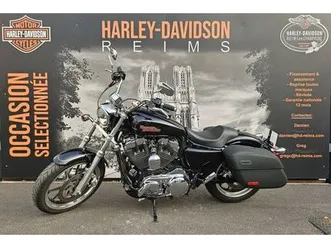 harley-davidson sportster superlow 1200 t 2014 1200 cm3 | moto custom | 46 790 km | noir | 51370 ormes