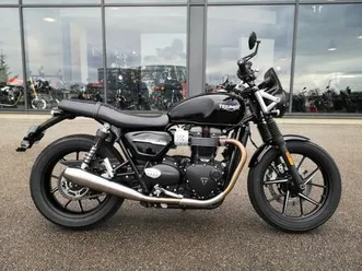triumph street twin 900 2019 900 cm3 | moto routière | 5 005 km | noir | 25480 ecole valentin