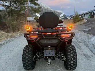 cfmoto cforce 520 lang utgave 2 seter - arctic edition - ledbar - arbeidslys - varsellys - skjermbreddere - spacere