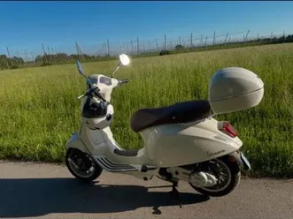 vespa primavera 50 weiß/braun