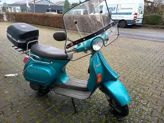 vespa klassiker mit windschild – guter zustand
