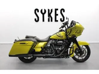 2020 harley-davidson fltrxs touring road glide special in eagle yellow.