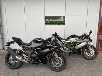 kawasaki ninja 125 abs schwarz o. grau inkl. starterbonus