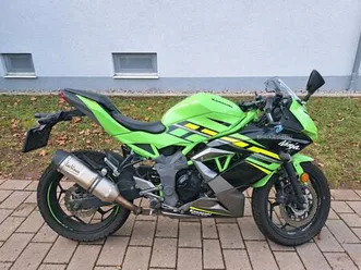 kawasaki ninja 125 inkl leo vince auspuff