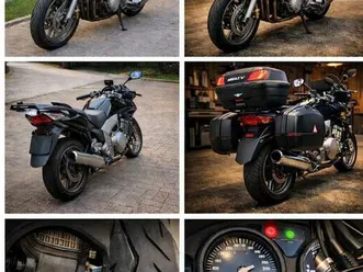 schwarze honda cbf 1000a