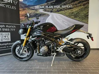 triumph speed triple 1200 rs mit zubehör garantie black