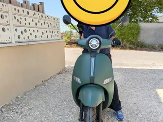 scooter électrique 50 cc pink pop vert