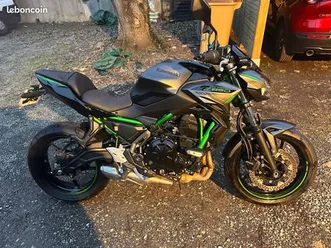 kawasaki z650 a2 – 7 420 km – garantie avril 2027