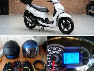 peugeot tweet 125 – année 2022 – 1 022 km – full accessoires