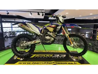 sherco 300 se-f factory 2022 300 cm3 | moto enduro | 3 740 km | bleu | 33700 merignac