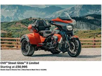 2026 harley-davidson cvo street glide 3 limited for sale in uppingham