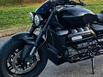 triumph rocket 3 r – full black | préparation triumph | état irréprochable