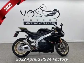 2022 aprilia rsv4 factory my22 - v6953 - -financing available**