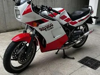 yamaha rd 350 bianco