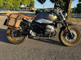 bmw r ninet scrambler verde