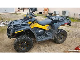 quad can am outlander xtp 800 max - full options