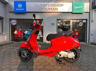 ② vespa sprint s 50 cc 45km/h rosso coraggioso