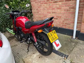 honda cb125f naked petrol manual euro 5 (11 ps) 124 cc