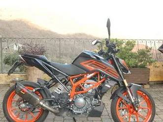 ktm 125 duke abs arancione