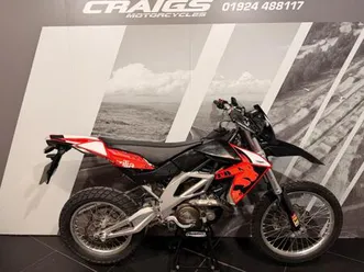 aprilia rxv 450 2008 road legal enduro bike rare machine at craigs motorcycles