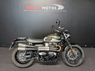 triumph street scrambler 900 2019 900 cm3 | moto routière | 32 434 km | vert | 91310 montlhery