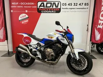 honda cb650r 2021 650 cm3 | moto roadster | 9 297 km | blanc | 16100 cognac