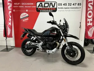 moto guzzi v85 tt 850 2024 850 cm3 | moto trail | 751 km | noir | 16100 cognac