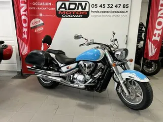 suzuki intruder c1800r 2010 1800 cm3 | moto custom | 48 012 km | bleu | 16100 cognac