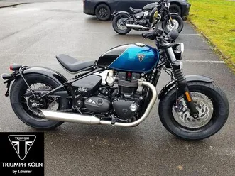 triumph bonneville bobber modell 2026 mit 14 liter tank