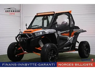 polaris rzr xp|turbo|eps|170hk|varmeapparat|lukket hytte|rå maskin!