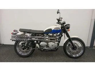 triumph scrambler 865 bonneville scrambler ** very low mileage - 12 month mot **